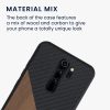 Husa Xiaomi Redmi Note 8 Pro, Lemn, Maro, 56622.01