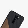 Husa Xiaomi Redmi Note 8 Pro, Lemn, Maro, 56622.01