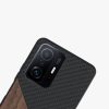 Husa Xiaomi 11T / 11T Pro, Lemn, Maro, 56624.01