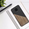 Husa Xiaomi Redmi Note 9S / Redmi Note 9 Pro / Redmi Note 9 Pro Max, Lemn, Maro, 56621.01