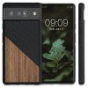Husa Google Pixel 6 Pro, Lemn, Maro, 56619.01
