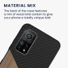 Husa Xiaomi Mi 10T / Mi 10T Pro, Lemn, Maro, 56623.01