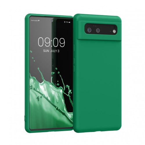 Husa Google Pixel 6, Silicon, Verde, 55865.227