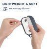 Husa pentru casti Apple AirPods 3, Kwmobile, Gri, Silicon, 56655.22