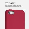 Husa Apple iPhone 5s / iPhone SE, Silicon, Rosu, 42766.229