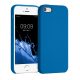 Husa Apple iPhone 5s / iPhone SE, Silicon, Albastru, 42766.228