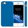 Husa Apple iPhone 5s / iPhone SE, Silicon, Albastru, 42766.228