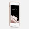 Husa Apple iPhone 5s / iPhone SE, Silicon, Crem, 42766.225