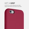 Husa Apple iPhone 6 / iPhone 6s, Silicon, Rosu, 40223.229