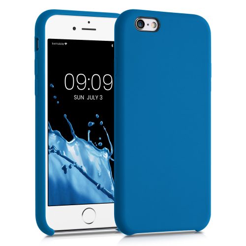 Husa Apple iPhone 6 / iPhone 6s, Silicon, Albastru, 40223.228
