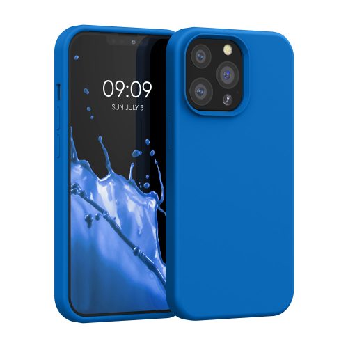 Husa Apple iPhone 13 Pro, Silicon, Albastru, 55880.228