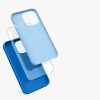 Husa Apple iPhone 13 Pro, Silicon, Albastru, 55880.228