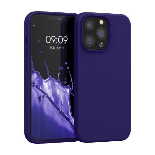 Husa Apple iPhone 13 Pro, Silicon, Albastru, 55880.226
