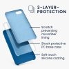 Husa Apple iPhone 8 / iPhone 7 / iPhone SE 2, Silicon, Albastru, 40225.228