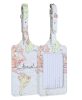 Set 2 Etichete pentru bagaje, Kwmobile, Multicolor, Piele ecologica, 53127.04
