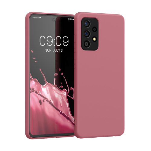 Husa Samsung Galaxy A52 / Galaxy A52 5G / Galaxy A52s 5G, Silicon, Roz, 56680.167
