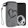Husa Universala telefon XL - 6,8 inch, Textil, Gri, 49866.4.09