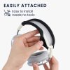 Banda pentru casti Apple Airpods Max, Kwmobile, Negru, Silicon, 56698.01