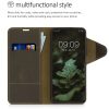 Husa Xiaomi 11T / 11T Pro, Piele naturala, Maro, 56687.05, kalibri
