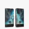 Husa Xiaomi Redmi 9T, Piele ecologica, Multicolor, 54341.06