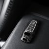 Husa Cheie Auto pentru Audi - 3 Butoane - Key Free, kwmobile, Plastic, Negru / Gri, 56720.03