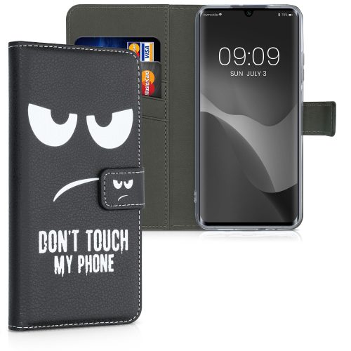 Husa Xiaomi Mi Note 10 / Mi Note 10 Pro, Piele ecologica, Negru, 52262.02