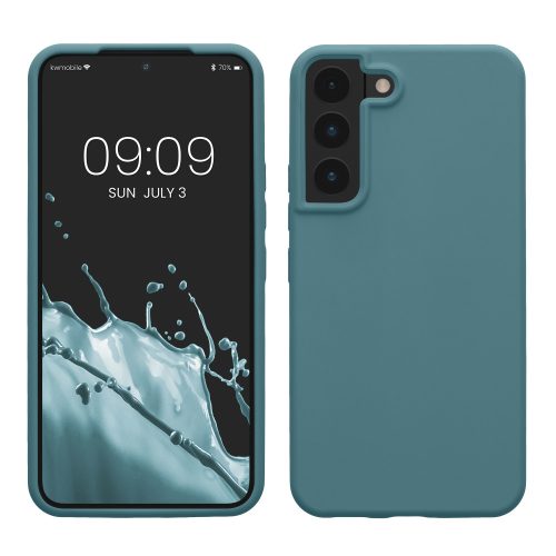 Husa Samsung Galaxy S22, Silicon, Verde, 56756.206