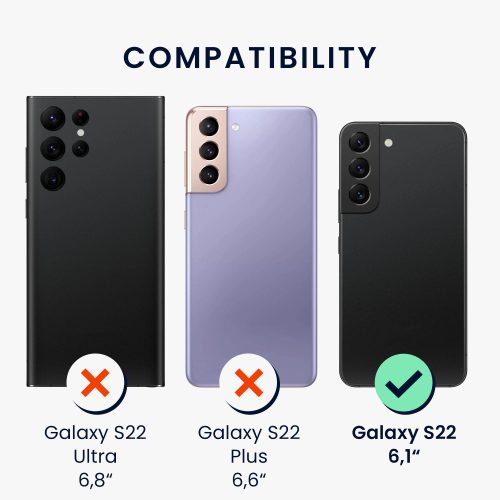 Husa Samsung Galaxy S22, Silicon, Albastru, 56756.168