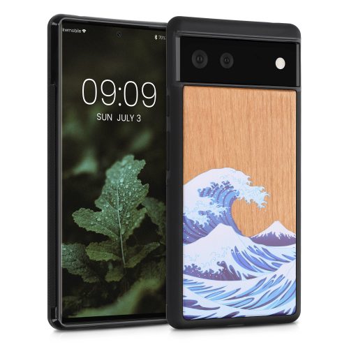 Husa Google Pixel 6, Lemn, Multicolor, 56784.06