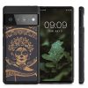 Husa Google Pixel 6 Pro, Lemn, Negru, 56785.04