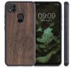 Husa Xiaomi Redmi 9C, Lemn, Maro, 56789.02