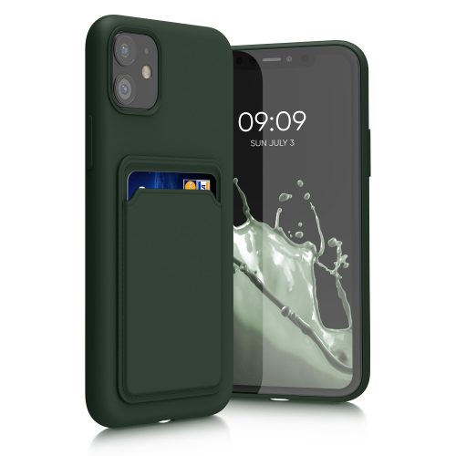 Husa Apple iPhone 11, Silicon, Verde, 55114.80