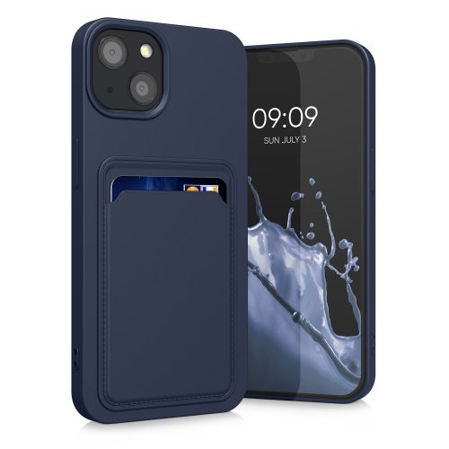 Husa Apple iPhone 13, Silicon, Albastru, 55955.17