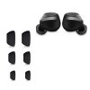 Set 6 Varfuri de schimb pentru casti Jabra Elite 75t/Elite 65t/Active, Kwmobile, Negru, Silicon, 56868.01