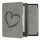 Husa pentru Kobo Glo HD / Touch 2.0, Piele ecologica, Gri, kwmobile, 56870.01