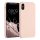 Husa Apple iPhone X / iPhone XS, Silicon, Roz, 42495.225