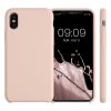 Husa Apple iPhone X / iPhone XS, Silicon, Roz, 42495.225
