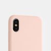 Husa Apple iPhone X / iPhone XS, Silicon, Roz, 42495.225