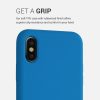 Husa Apple iPhone X / iPhone XS, Silicon, Albastru, 42495.228
