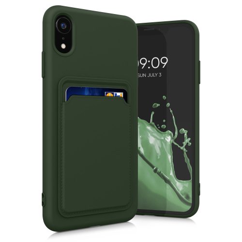 Husa Apple iPhone XR, Silicon, Verde, 55116.80