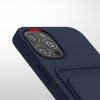 Husa Apple iPhone 12 / iPhone 12 Pro, Silicon, Albastru, 55112.17