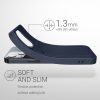 Husa Apple iPhone 13 Mini, Silicon, Albastru, 55938.17