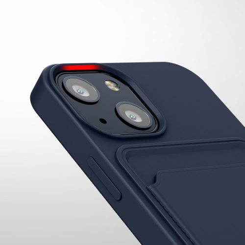 Husa Apple iPhone 13 Mini, Silicon, Albastru, 55938.17