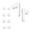 Set 8 Varfuri de schimb pentru casti Huawei FreeBuds 4i, Kwmobile, Alb, Silicon, 56866.02