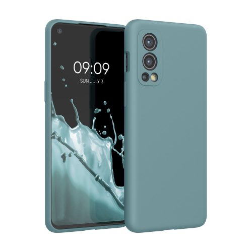 Husa OnePlus Nord 2 5G, Silicon, Verde, 56070.206