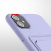 Husa Apple iPhone 11, Silicon, Mov, 55114.108