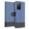 Husa Xiaomi 11T / 11T Pro, Textil, Albastru, 56900.17