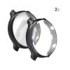 Set 2 Huse pentru Xiaomi Amazfit GTR 2 / Amazfit GTR 2e, kwmobile, Silicon, Negru, 53907.03