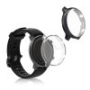 Set 2 Huse pentru Xiaomi Amazfit GTR 2 / Amazfit GTR 2e, kwmobile, Silicon, Negru / Transparent, 53907.04