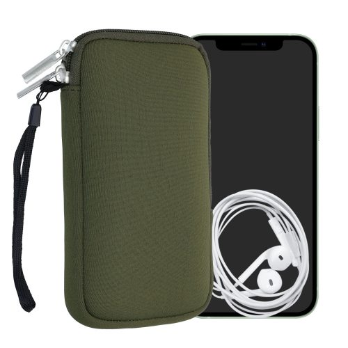 Husa Universala telefon L - 6,5 inch, Neopren, Verde, 46188.3.107